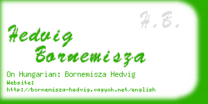 hedvig bornemisza business card